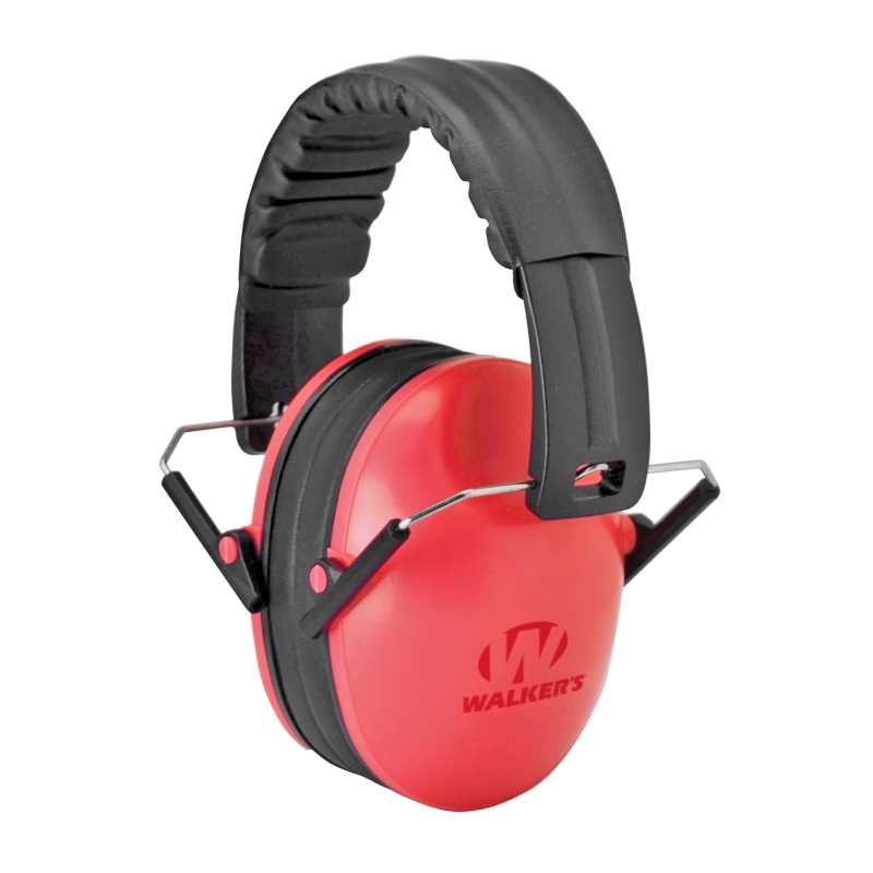 Walker's, Passive, Ultra Compact Hearing Protection, Earmuff, Coral
