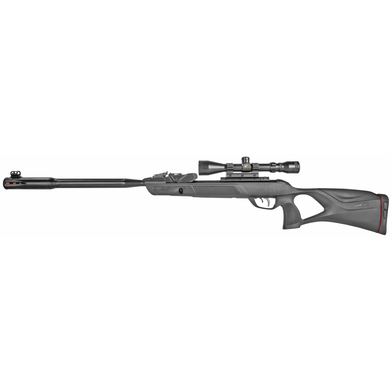 Gamo Usa, Swarm Fusion 10X Gen3i, .177 Pellet, 1300 Feet Per Second, 20.5" Barrel, Matte Finish, Black, Nylon Stock, 10 Rounds, 1 Magazine, Gamo 3-9X40mm Scope, Gamo Whisper Fusion Sound Suppression Device