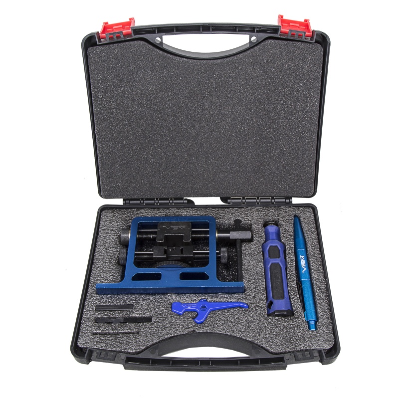 Ncstar, Vism Ultimate Tool Kit, For Use With Glock Pistols, Kit Includes Universal Pistol Rear Sight Tool, Pro Tool, Magpopper, And Pocket Tool For Glock