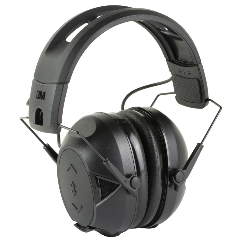 3M/Peltor, Sport Tactical 500, Shooting Earmuff, Nrr 26 Db, Matte Finish, Black, Bluetooth Connectivity