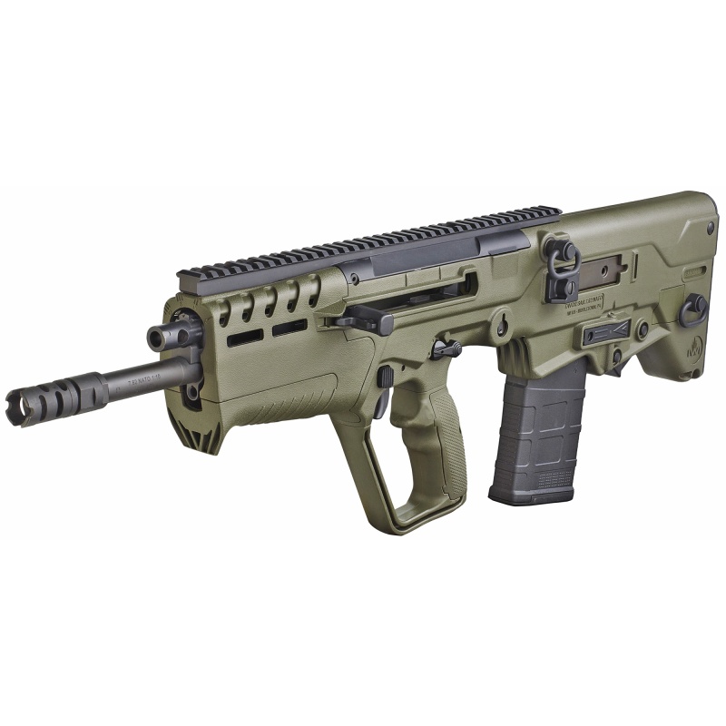 Iwi Us, Inc, Tavor 7, Semi-Automatic, Bullpup, 308 Winchester/7.62 Nato, 16.5" Barrel, Olive Drab Green, Bullpup, 1 Magazine, 20 Rounds