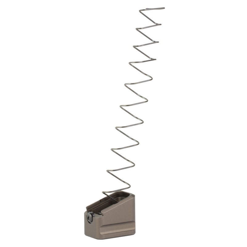 Warne, Magazine Extension, Fits Glock 17/22, 9Mm/.40 S&W, +5/+4, Dark Earth