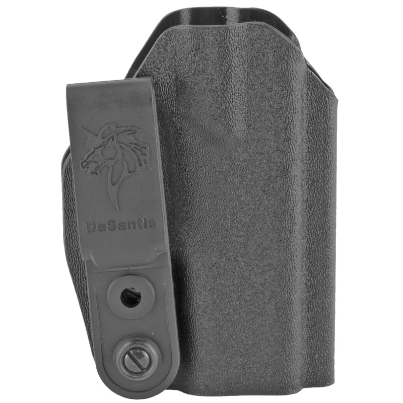 Desantis Gunhide, Slim-Tuk Inside The Pants Holster, Fits Glock 42, Ambidextrous, Black Kydex