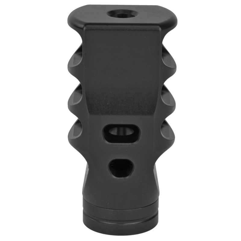 Ultradyne Usa, Pegasus Compensator Muzzle Brake With Timing Nut Ar-10 6.5, 5/8X24 Thread, 1.360 Outside Diameter, Steel Nitride Finish