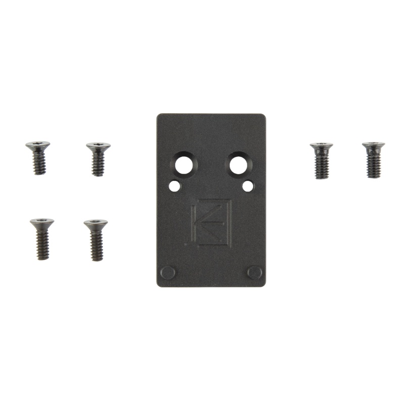 Calculated Kinetics, Adapter Plate, Rmr Footprint, Fits Canik Mete, Anodized Finish, Black