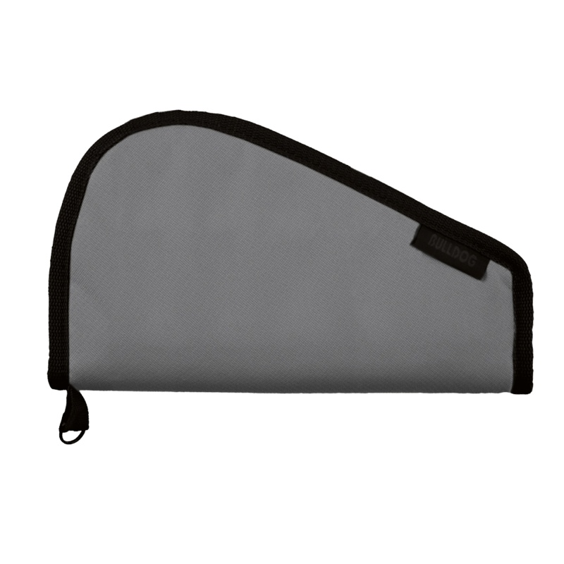 Bulldog Cases Pistol Rug, Large Gun, Metal Gray, Without Handle