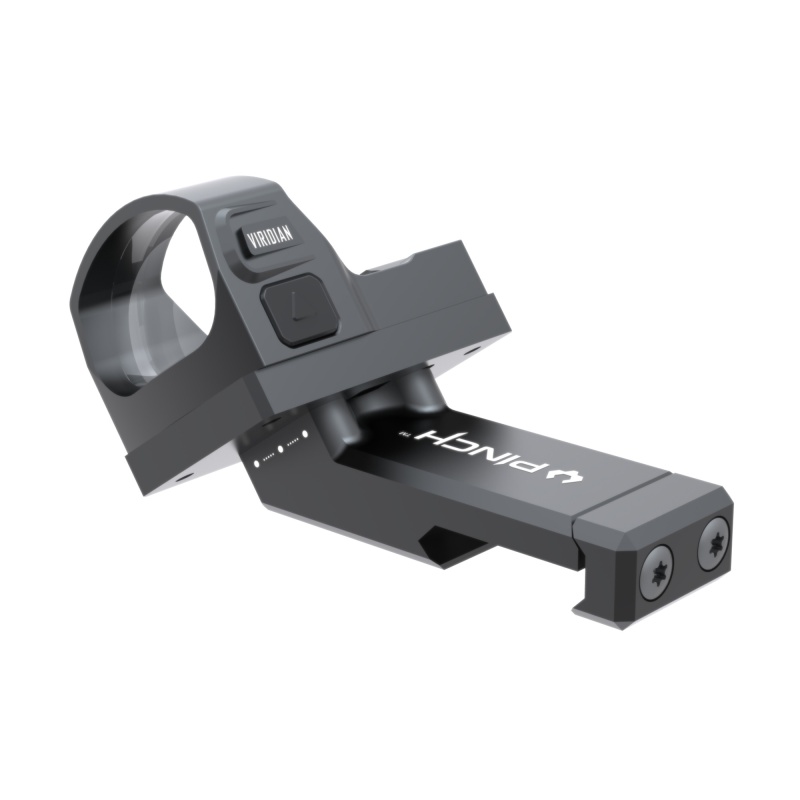 Viridian Weapon Technologies, Pinch, 35 Degree Offset Mount, Adjustable, Rmsc Footprint, Black