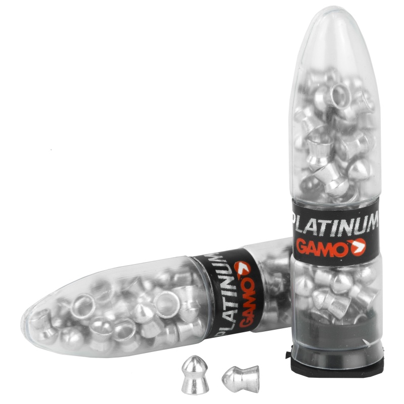 Gamo Usa, Pba Platinum .177 Pellet, Black, 100 Per Pack