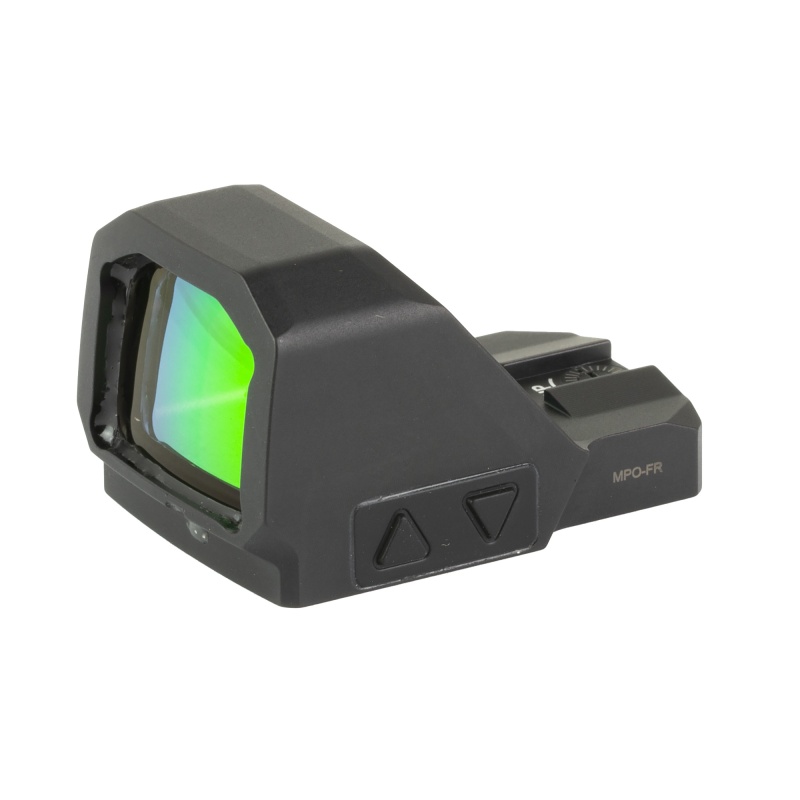 Meprolight, Mpo-F, Non-Magnified Red Dot, 33 Moa Circle W/3 Moa Dot Bullseye Reticle, Rmr Footprint, Black