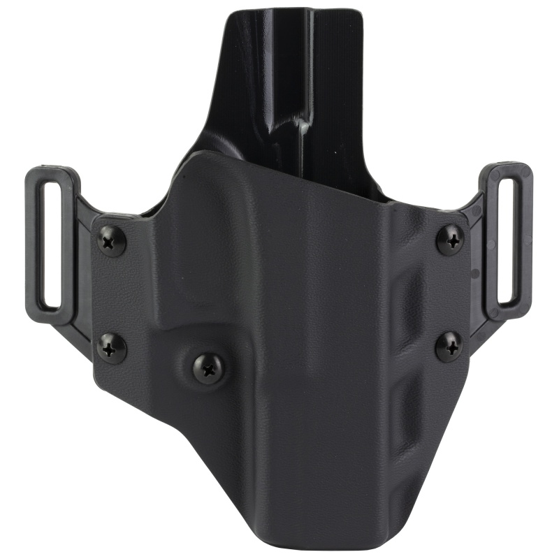 Crucial Concealment, Covert Owb, Outside Waistband Holster, Right Hand, Kydex, Black, Fits Glock 17