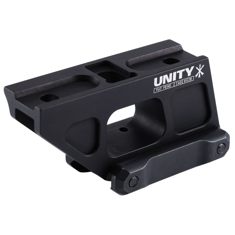 Unity Tactical, Fast Micro, Red Dot Mount, 2.26" Optical Height, Compatible With Compm4/Compm4s Footprint, Anodized Finish, Black