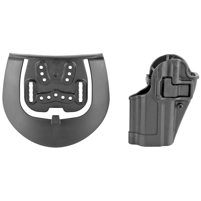 Blackhawk, Serpa Cqc Concealment Holster With Belt And Paddle Attachment, Fits Hk Vp9/40, Left Hand, Matte Black