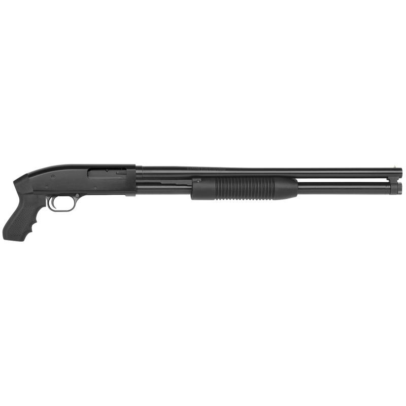 Mossberg, Model 88, Cruiser, Pump Action, 12 Gauge, 3" Chamber, 20" Cylinder Barrel, Blued Finish, Black Synthetic Pistol Grip, 7 Rounds, Bead Sight