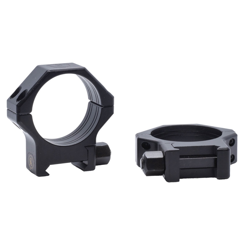 Riton Optics, Contessa, 34Mm Picatinny Rings, Hardened Steel, 8Mm Height, Black