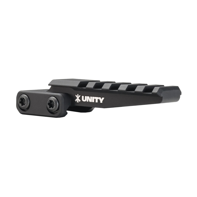 Unity Tactical, Fast Thermal Riser, Fits Picatinny, Anodized Finish, Black