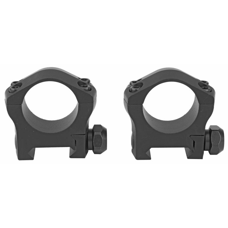Warne, Mountain Tech Rings, 1", Low, Matte Finish