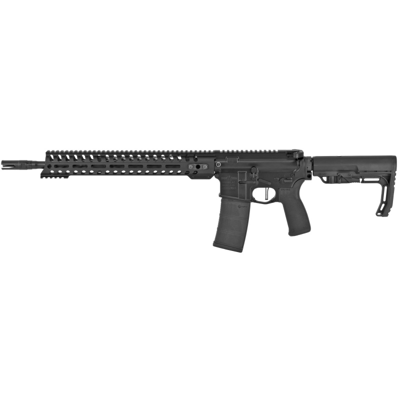 Patriot Ordnance Factory, Minuteman, Semi-Auto, 223 Remington/5.56 Nato, 16.5" Puritan Barrel, 1:8 Twist, Black, Mft Grip And Stock, 14.5" Mlok Renegade Rail, Pof-Usa 3.5Lb Drop-In Flat Trigger, Ambi Safety Selector And Charging Handle, 1 Magazine, 30 Rounds