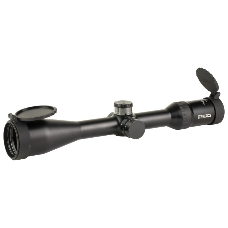 Steiner, Steiner, Predator 8, Rifle Scope, 3-24X, 50Mm Objective, 30Mm Tube Diameter, E3 Reticle, 1/4 Moa, Second Focal Plane, Matte Finish, Black