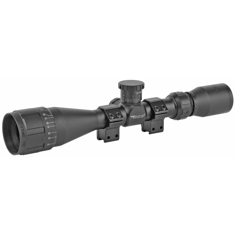 Bsa Optics, Sweet 22, Rimfire Scope, 4-12X40mm, 1" Maintube, 30/30 Duplex Reticle, Black Color, Designed For 22Lr