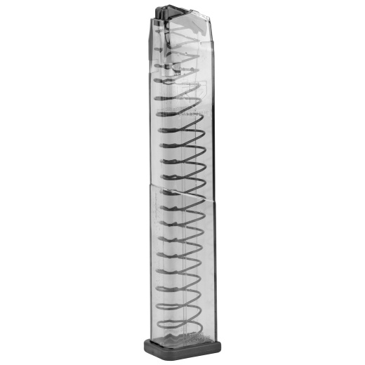 Elite Tactical Systems Group, Elite Tactical Systems Group, Magazine, 10Mm, 30 Rounds, Fits Glock 20/29/40, All Generations, Polymer, Clear