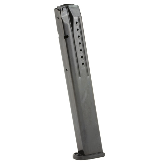 Promag Industries, Magazine, 9Mm, 32 Rounds, Fits S&W M&P-9, Steel, Blued Finish