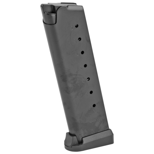 Mec-Gar Usa, Pistol Magazine, 45Acp, 8 Rounds, Fits 1911 Pistols, Steel, Anti-Friction Coating Finish, Black