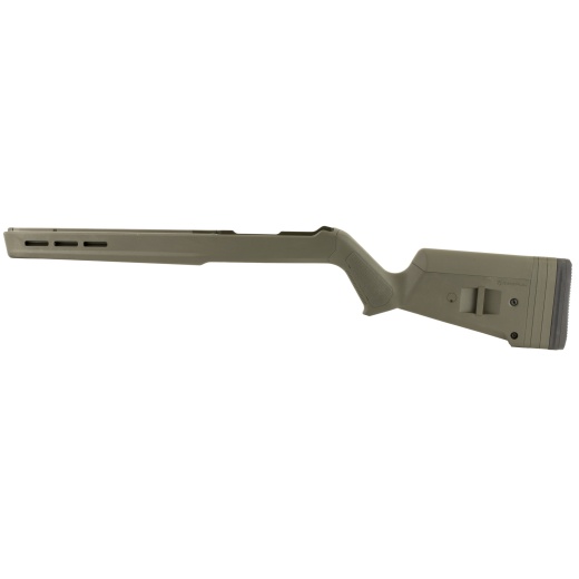 Magpul Industries, Hunter X-22 Stock, Fits Ruger 10/22, Drop-In Design, Olive Drab Green