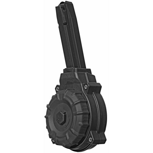 Promag Industries, Magazine, 9Mm, 50 Round Drum, Fits Canik Tp9, Polymer, Black