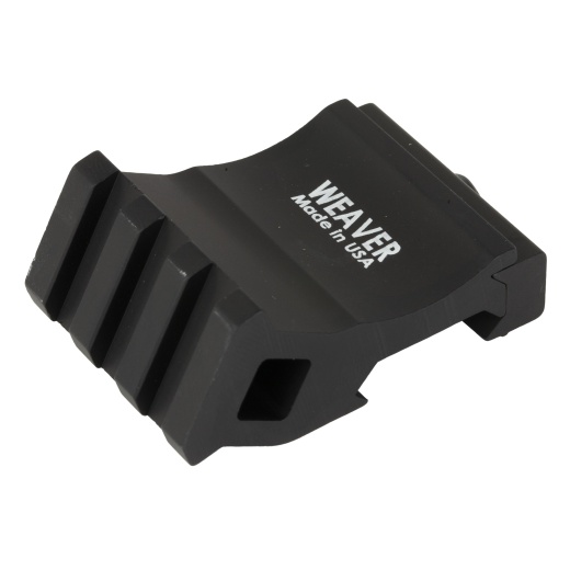 Weaver, Offset Rail Adapter, Fits Picatinny, Matte Finish, Black