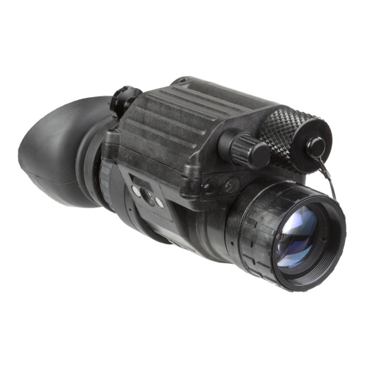 Agm Global Vision, Pvs-14 Nl2, Night Vision Monocular, 1X Magnification, Gen 2+, P43 Green Phosphor Iit, Black