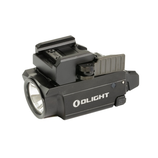Olight, Baldr Mini, Rechargeable Weapon Mounted Light, 600 Lumens, Green Laser, Black