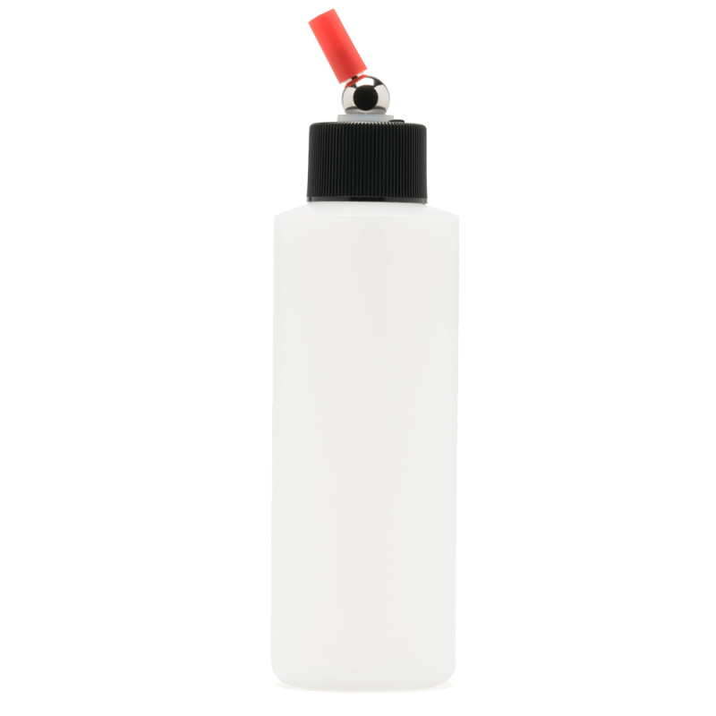 Iwata High Strength Translucent Bottle 4 Oz / 118 Ml Cylinder With Adaptor Cap