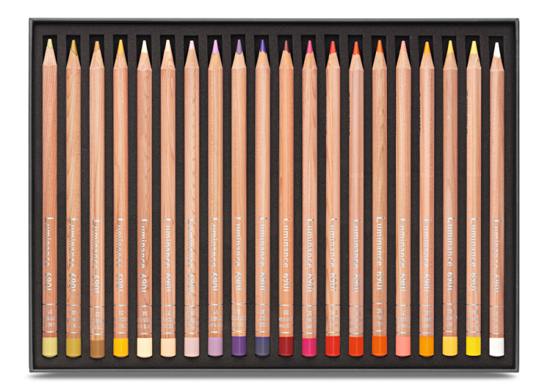 Caran D'ache Luminance Lightfast Pencil Set Of 40