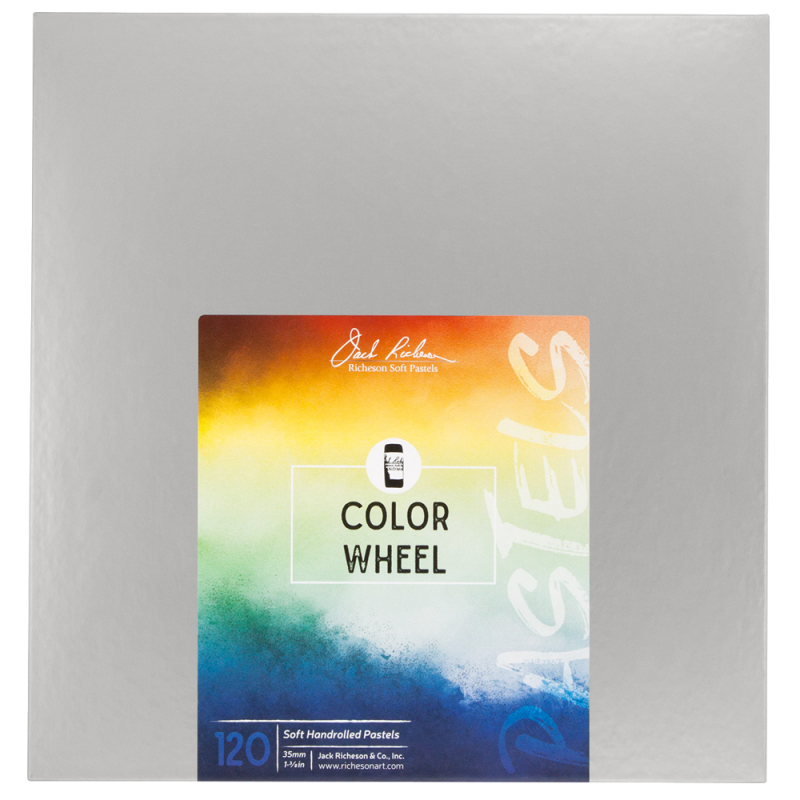 Richeson Soft Handrolled Pastels Set Of 120 - Color: Color Wheel