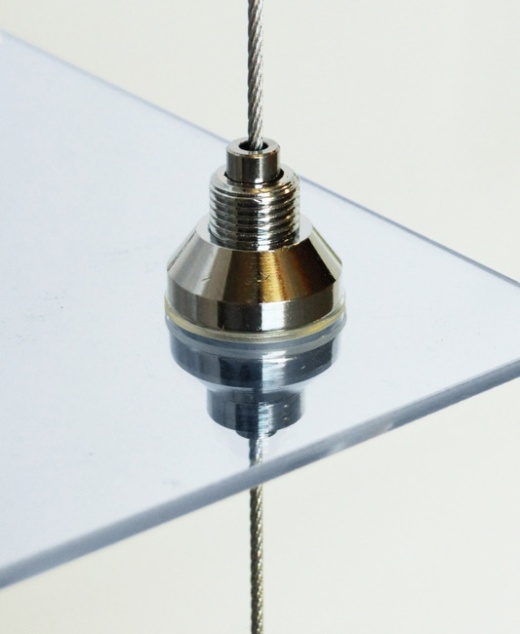 Cable Display Systems: Fixing Style Shelf Support (Closed Top) - 6 Pcs