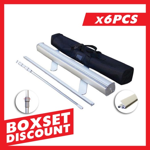Retractable Roll Up Banner Stand 45" - Box Set [Qty 6 Pcs]