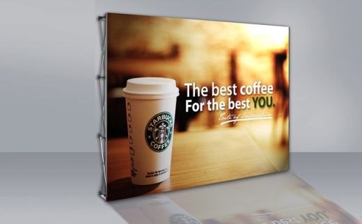 10 Ft Fabric Pop Up Display - Display Frame Only