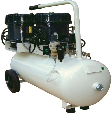 Silentaire Val-Air 150-50 AL 3x1/2 HP Oil Lubricated Compressor