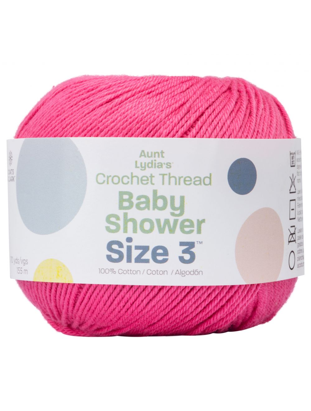 Aunt Lydia's Fashion Crochet Thread Size 3, Knitting Yarn & Wool
