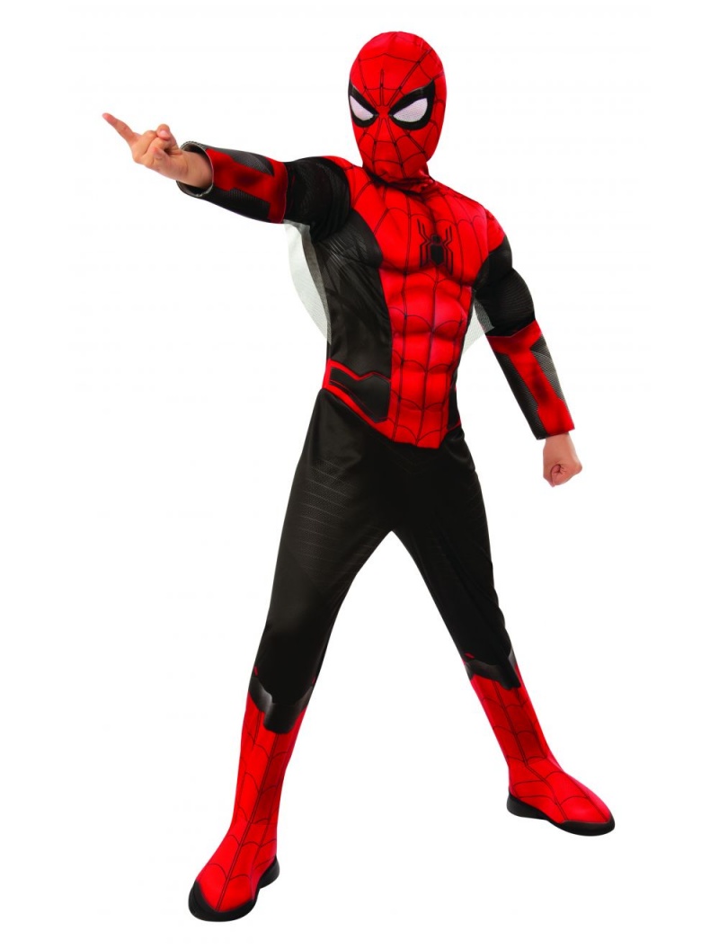 Spider Man Deluxe Red/Black Suit, Large