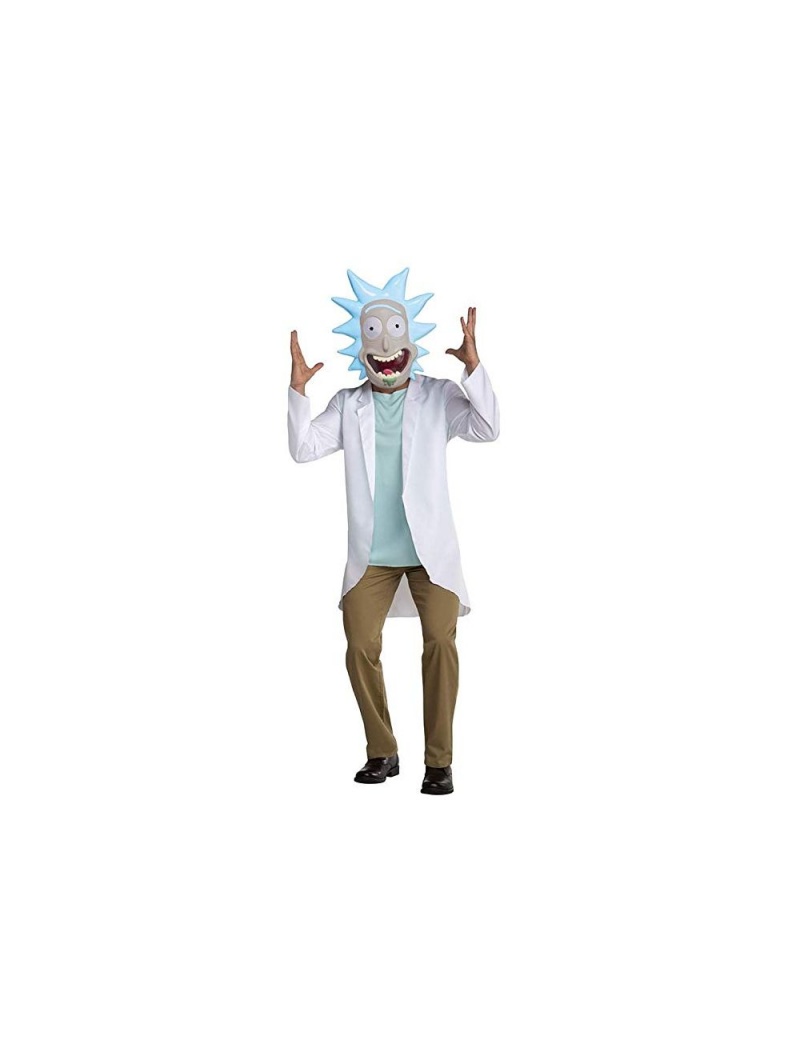 Adult Rick And Morty Rick Costume, Large