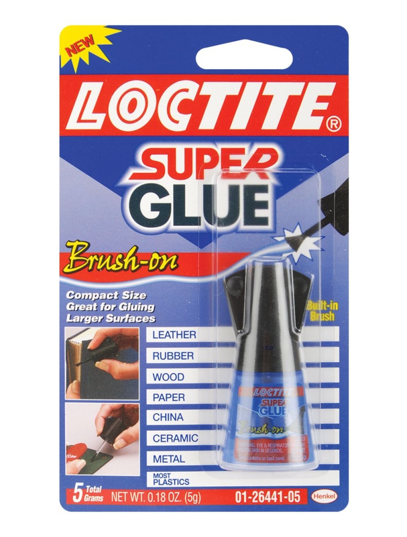 Loctite Brush On Super Glue Liquid, 5g Tube