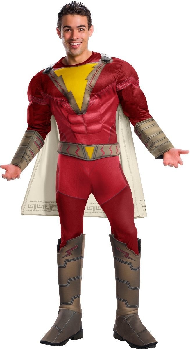 Men's Adult Deluxe Shazam Costume, X-Large