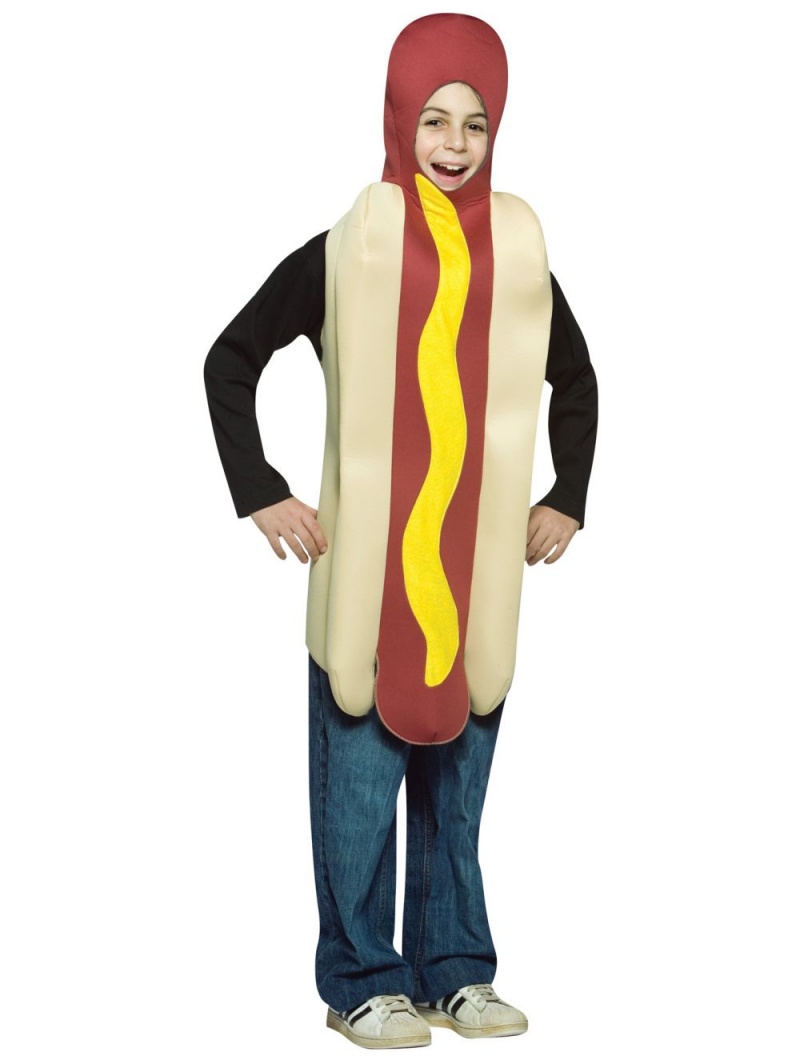 Rasta Imposta Hot Dog Child Halloween Costume Size Medium 7-10