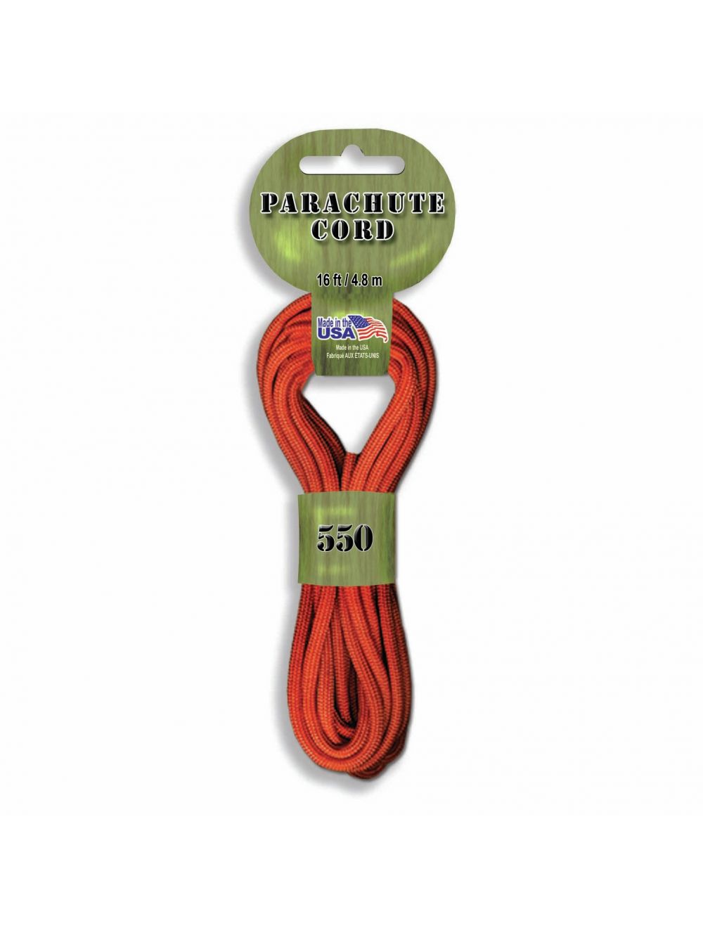 Pepperell Bonnie Macrame Craft Cord 6mmX100yd (Orange)