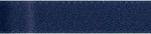 Offray Single Face Satin Ribbon 3 8 X18 Navy Inch