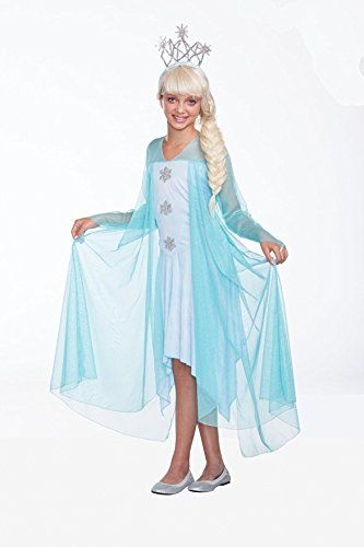 Halloween Wholesalers Princess Costume in Ice Blue