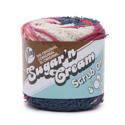 Spinrite Lily Sugar'n Cream Yarn Scrub Off Beach House Pack Of 1 Skein