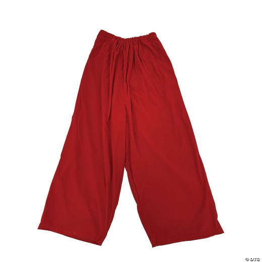 Mens Regal Red Velvet Santa Pants Xl