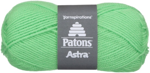 Spinrite Patons Astra Yarn Solids Hot Green 1 Pack Of 10 Skein